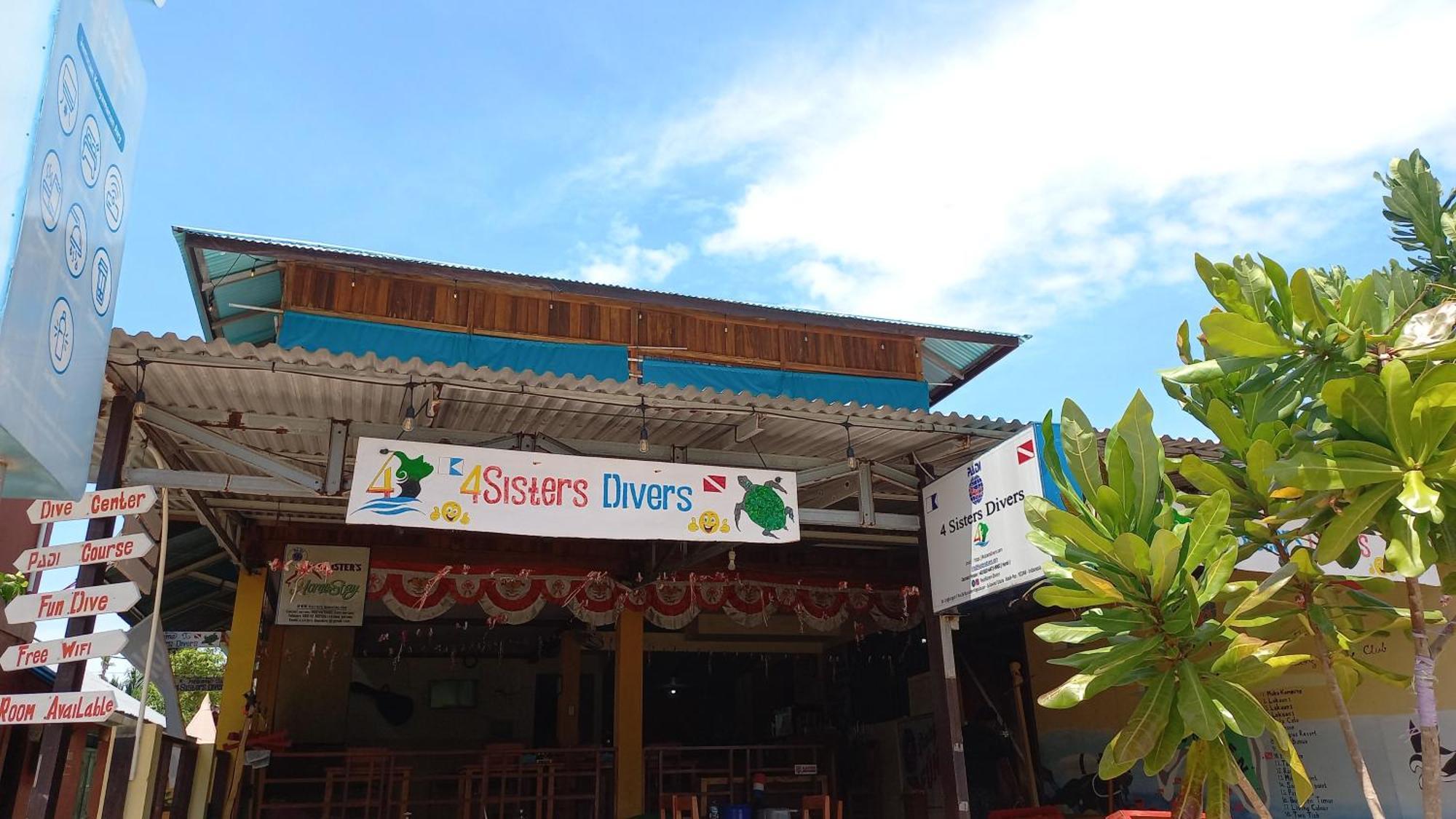 4 Sisters Divers Bunaken Eksteriør bilde